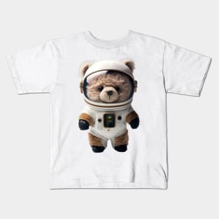 Cosmic Cuddle - The Adventures of Teddy in Space 3 Kids T-Shirt